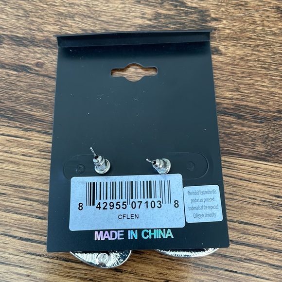 University of Florida Gators Dangle Logo Earrings - Picture 3 of 3